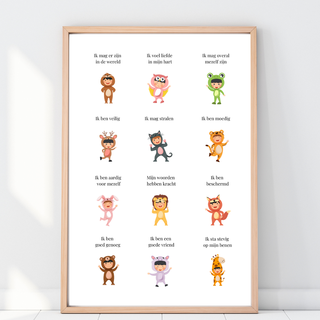 Affirmatiekaarten voor kinderen | Printable - Geen fysiek product - Afbeelding 4